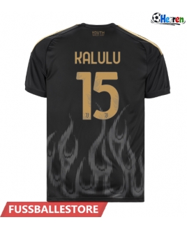 Günstige Juventus Pierre Kalulu #15 3rd trikot 2026-27 Kurzarm